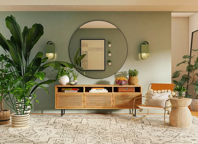 Luxury living room interior design